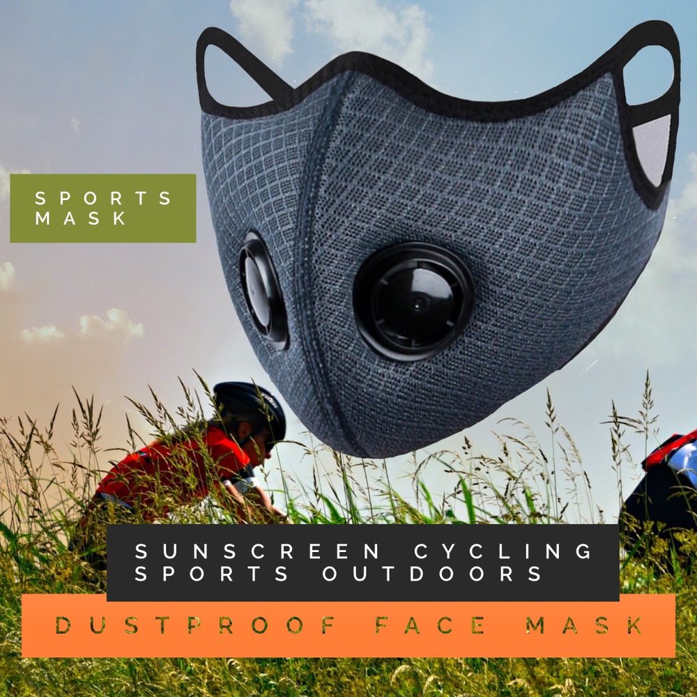 Sports Mask (Dark Grey)